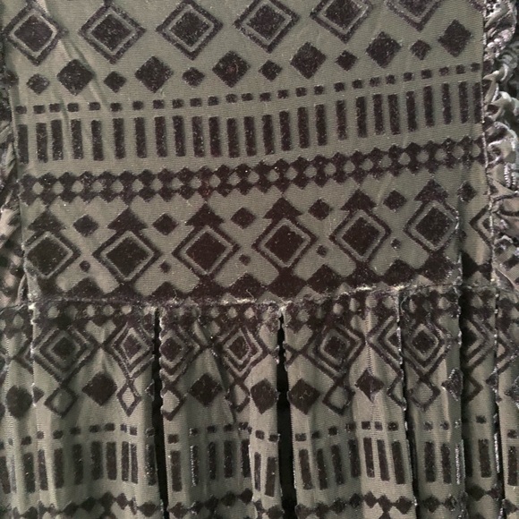 Navy Blue Anthropologie Meadow Rue Dress - Picture 2 of 4